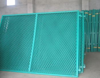 钢板网型护栏网